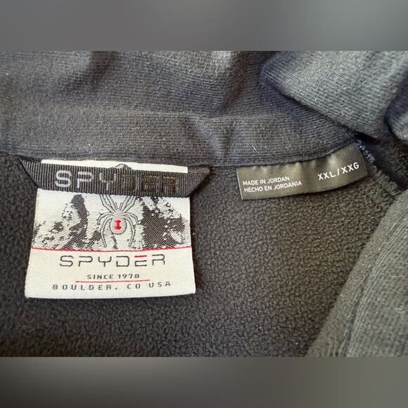 Spyder Men's Outbound Half Zip Pullover Fleece Lined Sweater Blue
Size XXL - Picture 5 of 9